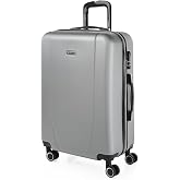 Medium Suitcase with 4 Swivel Wheels for Long Trips Trolley Idea