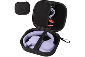 BHHBMT Folding Headphone Waterproof Hard Case Compatible With JBL LIVE 770NC/660NC/670NC or JBL Tune 510BT/520BT/570BT/720BT/710BT/670NC/770NC/760NC Headphones Travel Protective Cover Storage Bag (Case Only)