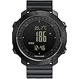 NORTH EDGE Apache 50 m Waterproof Digital Watch with Stopwatch Alarm Countdown Altimeter Dual Time Barometer Compass Wristwatches for Men Women Rubber Strap