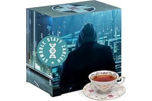 ‎CORASOL Corasol Escape & Tee Adventskalender: Ein Atemloses Spiel mit 24 Premium Tees & Escape-Rätsel-Krimi für Erwachsene (228 g)