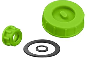 BabeBot & HighBot Original Zubehör - Deckel & Haltering [+ Dichtungen] - Luftdichtes Verschließen der Leimflasche - Lid and Ring FastCap Pinava Edition