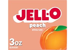 Jell-O Peach Gelatin Dessert 3 OZ (85g)
