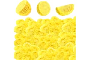 Gulfmew 200 Pack Lemon Wedge Wraps Lemon Covers for Squeezing for Seed Free Squeezing of Lemon Halves or Wedges Lemon Nets Lemon Wedge Bag Covers Stretch Wraps, Yellow