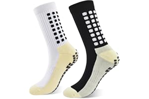Home Holic 2 Paia Calzini Da Calcio Antiscivolo Unisex Traspirante Sportivi Calze Con Cuscinetti In Gomma Per Basket Corsa Trekking Ciclismo Calzini Da Presa Per Uomini Donne