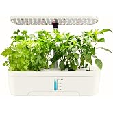 HyMark Hidroponik Topraksız 12 B&ouml;lmeli Bitki Yetiştirme Kiti 3 Mod 139 LED Tam Spekturumlu Bah&ccedil;e Kiti
