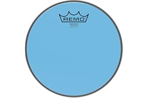 Remo Emperor Colortone Blue Drum Head, 8"