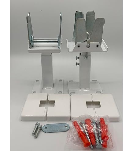 Honseadek Heizkörperfüße 2 Stück - Verstellbar 8-13cm Aluminium