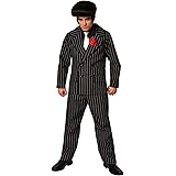 Morph Costume Gangster Uomo, Vestito Gangster Uomo, Vestito Anni 20 Uomo