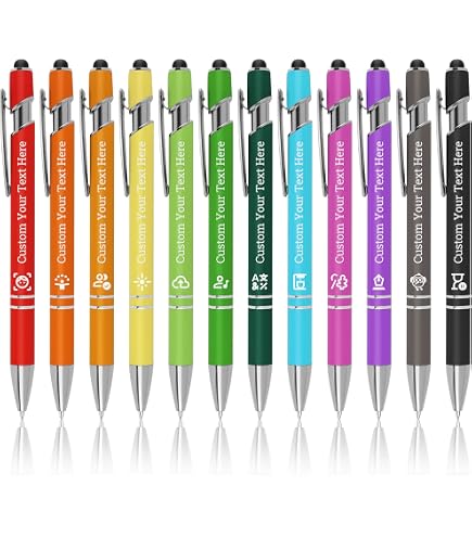 Penna personalizzata con apertura a rotazione - DUELLE
