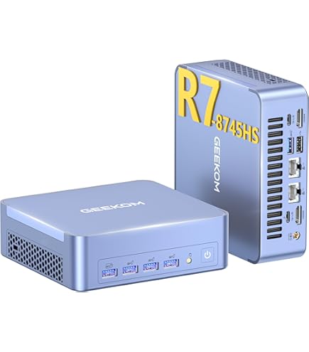 Beelink SER6 PRO Mini PC 11 Pro, Mini Computer with AMD Ryzen 7