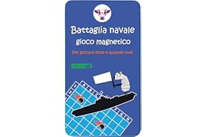 THE PURPLE COW Purple Cow- Battaglia navale Magnetica Gioco, Colore Viola, 7290018133033 dai 5 anni