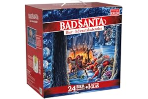 PLANETE DRINKS SPECIALISTE DES BOISSONS DU MONDE Calendrier de l'Avent bières 2024-24 bières du monde + 1 verre