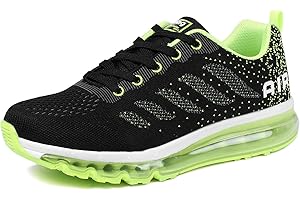 frysen Herren Damen Sportschuhe Laufschuhe mit Luftpolster Turnschuhe Profilsohle Sneakers Leichte Schuhe