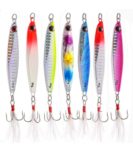 Jig Métal Major Craft Jigpara Semi Long JPSL-40 – 40g – 105mm – Pour Pêche En Mer