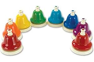 Percussion Plus - Set di campanelle, 8 pz