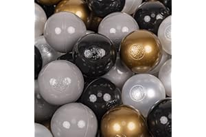 KiddyMoon Soft Plastic Play Balls ∅ 7Cm/2.75In Multi-Colour Made In EU