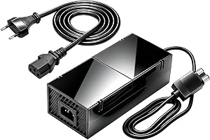 Nätadapter BCMCZCDC för Xbox One, Xbox One X, Brick-nätadapter, reservbatteri för Microsoft Xbox One 100-240 V, 220 W (tystar