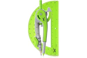 Mr. Pen- Compass and Protractor Set, Geometry Kit, Compass Protractor Set, Protractor, Compass for Geometry, Math Compass, Compass School, Math Compass and Protractor, Geometry Tools Set, Geometry Set