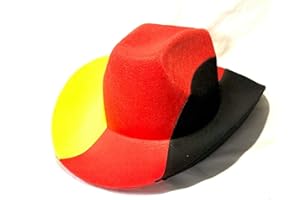 HEG HANDELSGESCHAFT MBH Cowboyhut, Deutschland, Filz Cowboy-Hut Deutschland Fanartikel Fußball