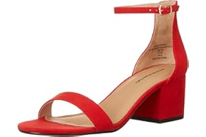 Amazon Essentials Women's Two Strap Heeled Sandal