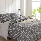 TTCM Duvet Cover for 150 Bed, Duvet Cover 220 x 240 cm, Includes 1 Ultrafine Fibre with Floral Print Duvet Cover 220 x 240 cm