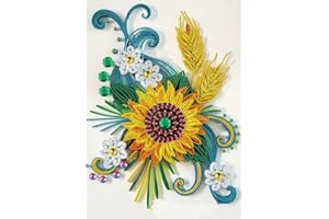 TRRCEPOS Diamond Painting Blumen Set-für Erwachsene -Kreatives Basteln mit Diamanten-Daiments Bilder Bastelset für Weihnachtsbasteln-Geschenke&Crystal Art 30x40cm (Diamond drawing A)