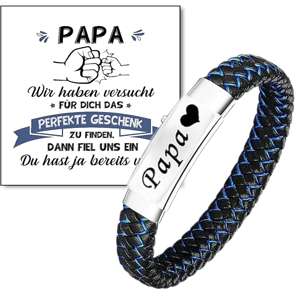Nyisie Lederarmband Herren – Echtleder Mit Magnetverschluss, Infinity-Symbol, Handgefertigt, Geschenk Für Männer