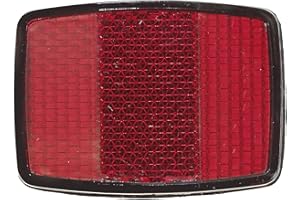 cyclingcolors Reflector Bicicleta MTB Trasero Rojo para atornillar reflectores Reflectante