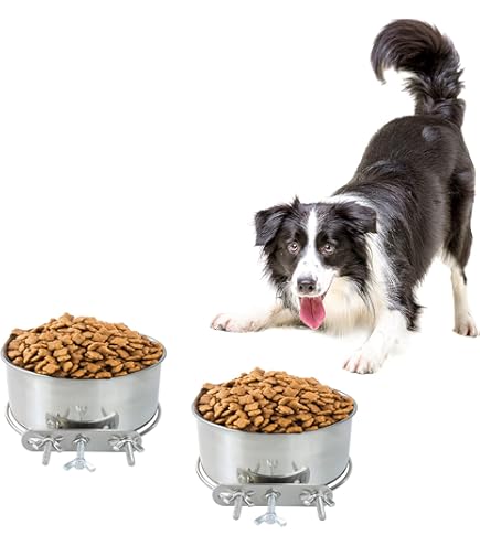 Ciotola Per Cani Midwest Snap'y Fit - Acciaio Inox Da 1,8 Litri, Si Fissa Alla Gabbia, Anti-rovescio - Foto 11