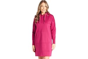 CityComfort Hoodie Damen Kleid, Sweatkleid Longpullover für Damen, Oversize Pullover Damen