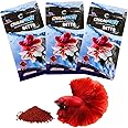 Premier Plants Champion Betta Fighter Colour and Tails Growth Fish Food for All Stage of Fishes (60 g) -Set of 3