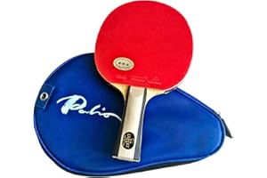EXPERT TABLE TENNIS Palio Expert 2.0 Tischtennisschläger & Koffer | ITTF zugelassene Hochleistungs-Ping-Pong-Schläger für Anfänger | Maximaler Spin & Kontrolle