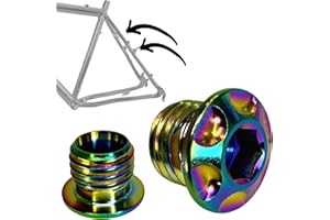 FANTIC26 F26 Titan SL CNC Bouchon de fermeture de rétroviseur personnalisé pour moto Filetage M10 x 1,25 M10 x 1,25 Couvercle de tuning VTT Canti Cadre Bouchon de fermeture