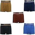 Rupa Jon 100% Cotton Outer Elastic Semi Long Trunk for Kids | Trunk for Boys | Boys Innerwear Pack of 5