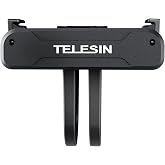 TELESIN Osmo 360 Manyetik Adapt&ouml;r DJI Action 5 Pro/4/3 i&ccedil;in Bağlantı Adapt&ouml;r&uuml; ile Hızlı Bırakma Adapt&ouml;r&uuml; - DJI Osmo 360 DJI O