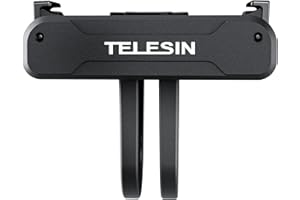 TELESIN Supporto per Adattatore Magnetico per DJI Action 5 pro/4/3, Adattatore Sgancio Rapido Accessori per DJI Adatto per la fotografia multi-set