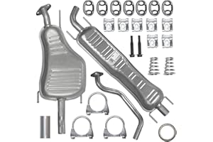 ‎FERROZ Auspuffanlage Schalldämpferset Auspuff für Opel Zafira A 1 I 1.6i 16V 1.8i 16V 1.8i 16V 2.2i 16V