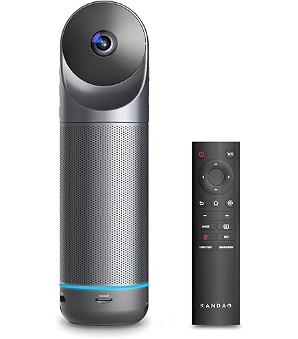 Owl Bar Appareil De Vidéoconférence 4K Barre De Vidéoconférence Avec Mise Au Point Active Du Haut-parleur, Certifié Pour Microsoft Teams (Ajouter Une Réunion Owl 3/Pro Pour Une Couverture à 360 Degrés