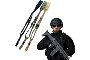 Colenumone cinturón de 1 Punto, cinturón de Rifle Airsoft, cinturón de Armas, cinturón de Rifle y Escopeta, cinturón de Hombro Reforzado, liberación rápida