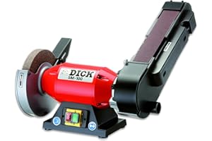 F. DICK 98070000 SM-100 - Lijadora de banda para cuchillos, rectificado y biselado, disco de fieltro para pelar y pulir