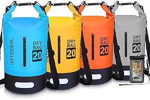 Blackace arteesol Dry Bag - 5L 10L 20L 30L Waterproof Dry Bag/Sack Waterproof Bag with Long Adjustable Strap for Kayaking Boat Trips Canoe Fishing Rafting Swimming Snowboarding