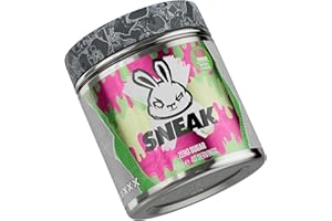 SNEAK Energy Drink Powder | Neon Punch | No Sugar. No Nasties. Just Natural Caffeine, Focus-Boosting Nootropics | 40 Servings