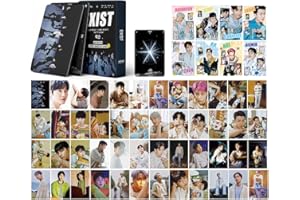 SAMSHINE Kpop EXO EXIST Lot de 55 cartes photo EXO Lomo Cards EXO THE 7th ALBUM EXIST EXO 2023 Lomo Cartes Exo Merch Lot de cartes photo pour fans