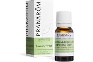 Pranarôm Aceite Esencial de Lavanda 100% Puro y Natural, Ayuda a mantener un equilibrio emocional, 10 ml