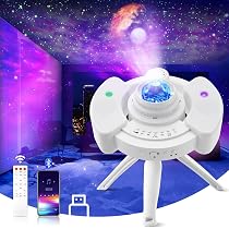 LED Sternenhimmel Projektor, 4 in 1 Planet Galaxy Sternenprojektor ...