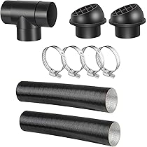 Lot De 4 Tuyaux De Chauffage De 42 Mm + Sortie De Purge Pour