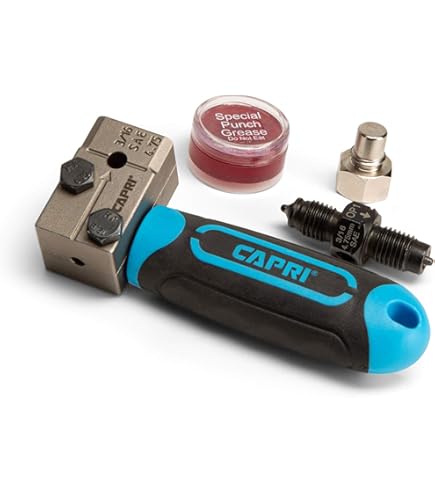 Orion Motor Tech 45° Flaring Tool Kit, Single Flaring Tool For 1/8" - 3/4" Tubing