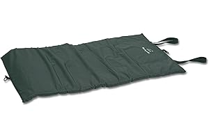 SENSITEC Anaconda Unisex – Erwachsene Rookie Mat 105x60x2,5cm 7141915 Abhakmatte, Schwarz-Grau-Grün