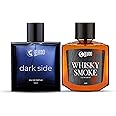 Beardo Men Dark Side And Whisky Smoke Liquid Perfume, 100 Ml X 2| Eau De Parfum | Premium, Strong & Long Lasting Fresh Scent Fragrance For | Ideal Gift | Christmas gift for men | Gift For Friends | Gift For Men