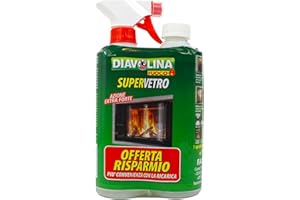 DIAVOLINA FUOCO Webazar DIAVOLINA SUPER VETRO SPRAY 500ML + RICARICA 500ML